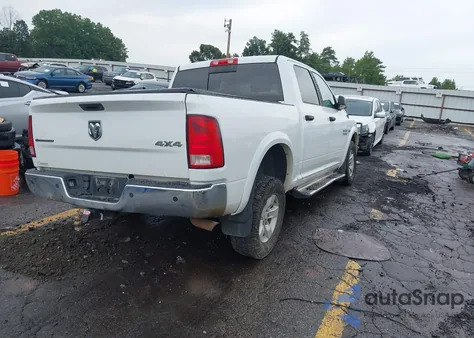 2013 Ram 1500 Outdoorsman z USA, uszkodzony, nr VIN 1C6RR7LT0DS723201